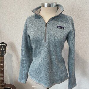 EUC Patagonia Women's Better Sweater® 1/4-Zip Fleece pullover